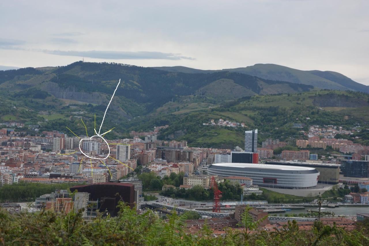 Superviews, Parking 24H Vigilado Incluido Y Netflix En Habitacion Independiente Con Bano Privado En Apartamento Particular, Francais&English Bilbao Exteriör bild